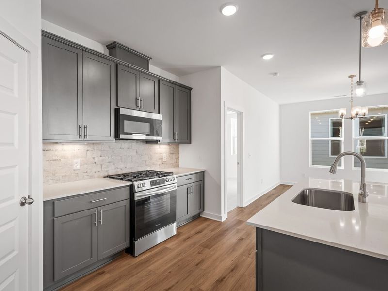 Furnished interior view inside a new home in Sage Farms, White House (Image 11).