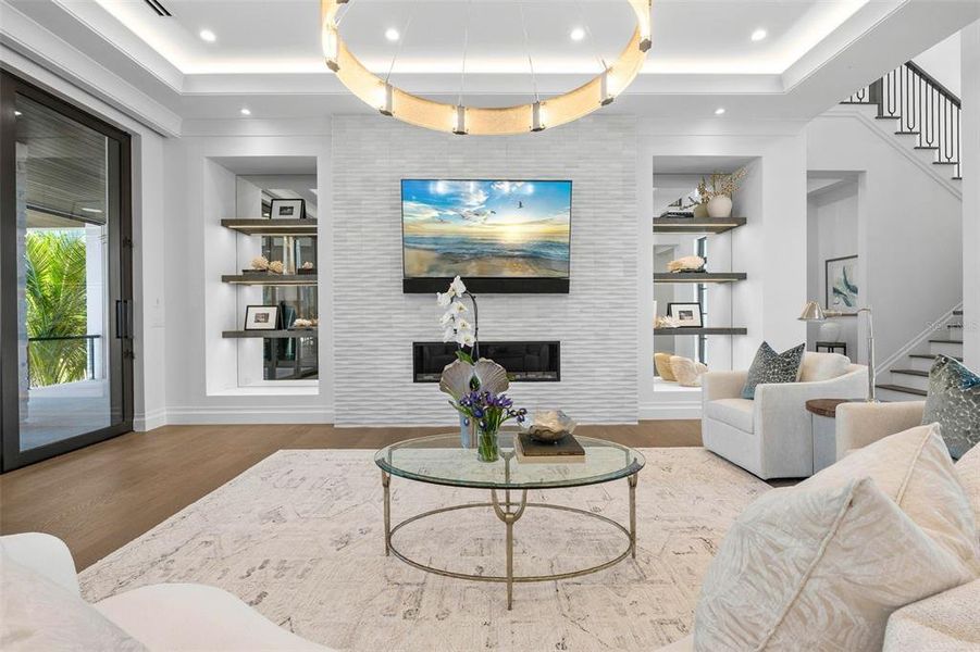 Furnished interior view inside a new home in , Sarasota (Image 6).
