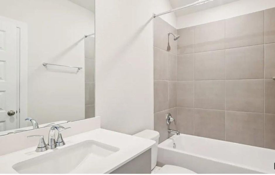 Photo is not of the actual home, but is an inspirational photo of builder’s model home and may depict options, furnishings, and/or decorator features that are not included