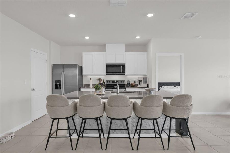 Furnished interior view inside a new home in Timberwalk, Mount Dora (Image 7).