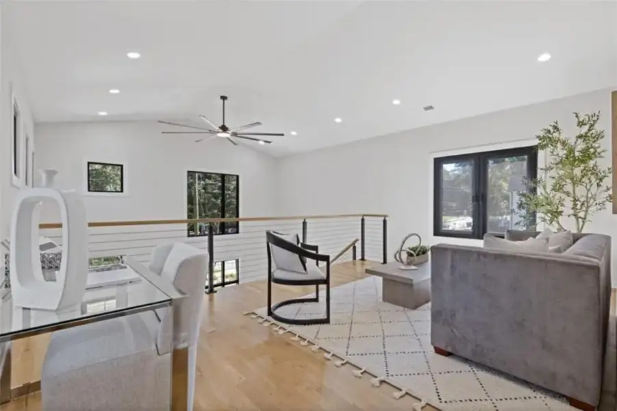Furnished interior view inside a new home in , Atlanta (Image 32).