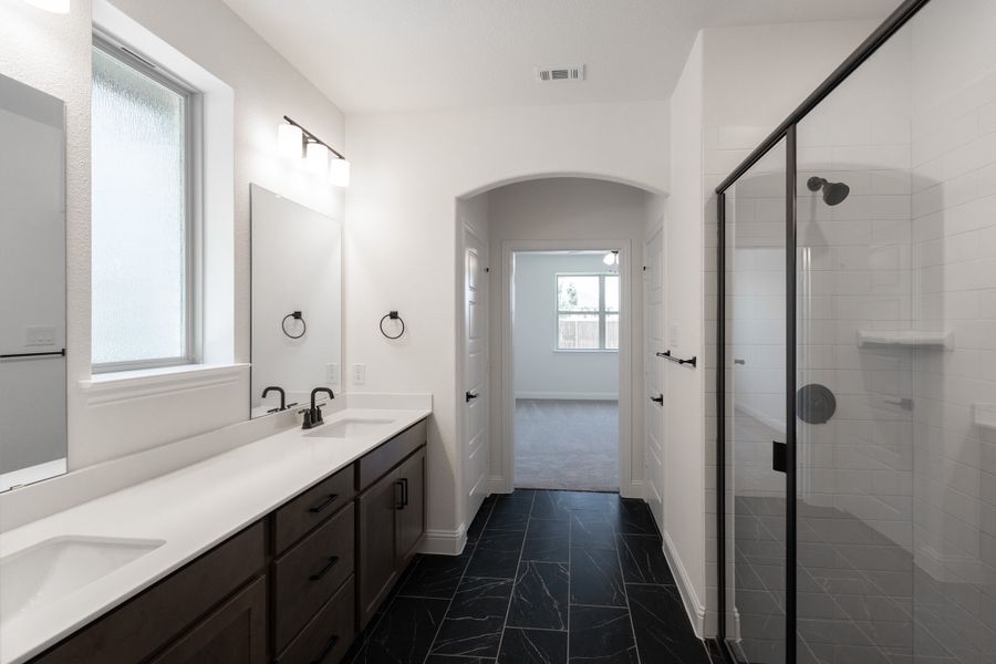 Furnished interior view inside a new home in Enclave at Legacy Hills, Celina (Image 7).