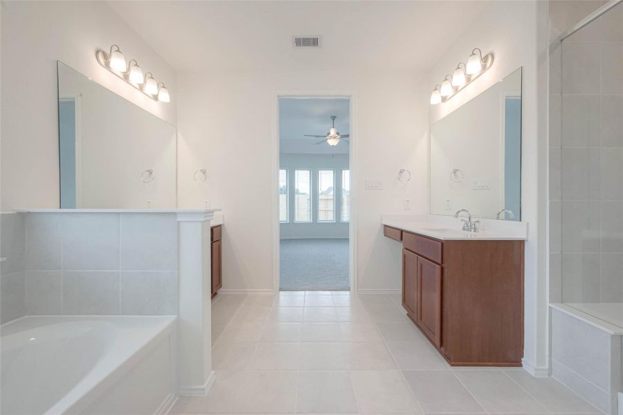 Furnished interior view inside a new home in Mandola Farms , Richmond (Image 11).