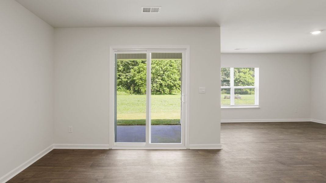 Spacious, unfurnished interior of a new home in Wildbrook Village, Waynesville (Image 26). Spacious, unfurnished interior of a new home in Wildbrook Village, Waynesville (Image 26).