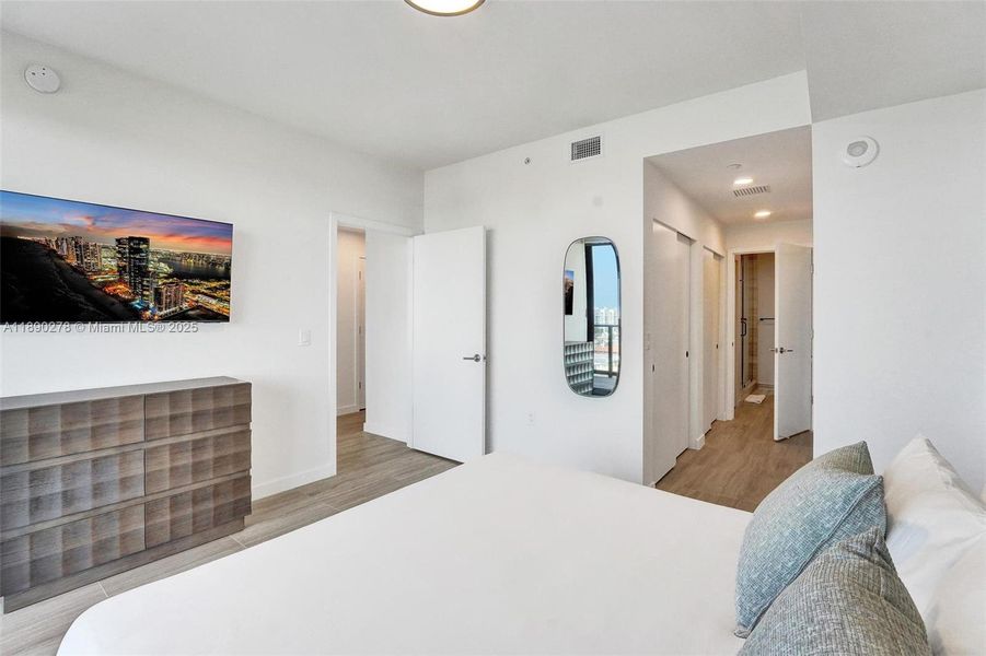 Furnished interior view inside a new home in , Miami Beach (Image 16).