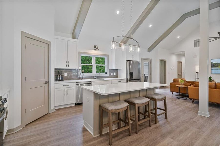 Furnished interior view inside a new home in , Woodstock (Image 18). Furnished interior view inside a new home in , Woodstock (Image 18).