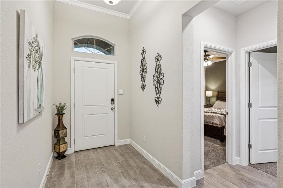 Beautiful entry into the home Beautiful entry into the home