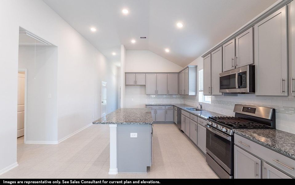 Furnished interior view inside a new home in Wildrye, Waller (Image 5).