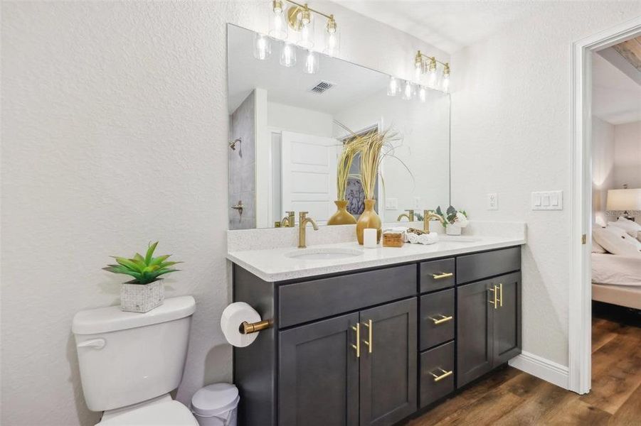 Furnished interior view inside a new home in , Ocala (Image 3).