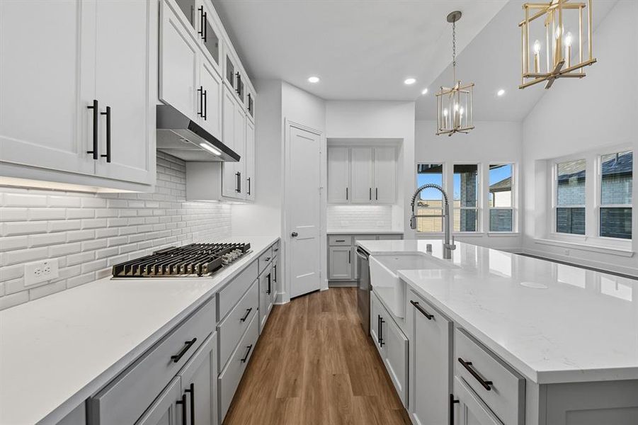 Furnished interior view inside a new home in Treeline, Justin (Image 5). Furnished interior view inside a new home in Treeline, Justin (Image 5).