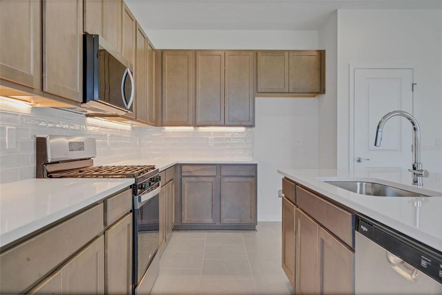 Furnished interior view inside a new home in Brystol North at Wylder, Port St. Lucie (Image 5).