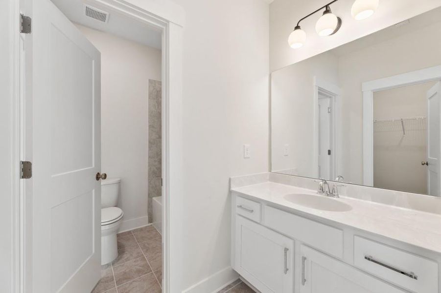 Furnished interior view inside a new home in Hillshire, Cumming (Image 12).