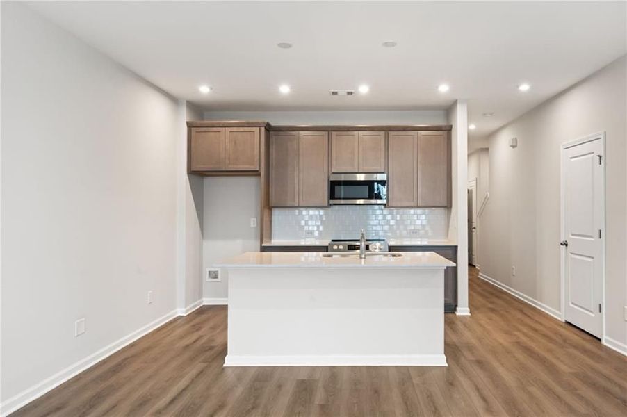Furnished interior view inside a new home in Stegall Village, Emerson (Image 6). Furnished interior view inside a new home in Stegall Village, Emerson (Image 6).