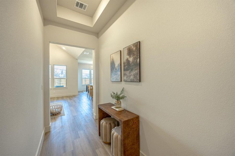 Furnished interior view inside a new home in , Fort Worth (Image 17).