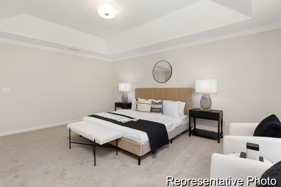 Furnished interior view inside a new home in Morrow Brook, Albemarle (Image 15).