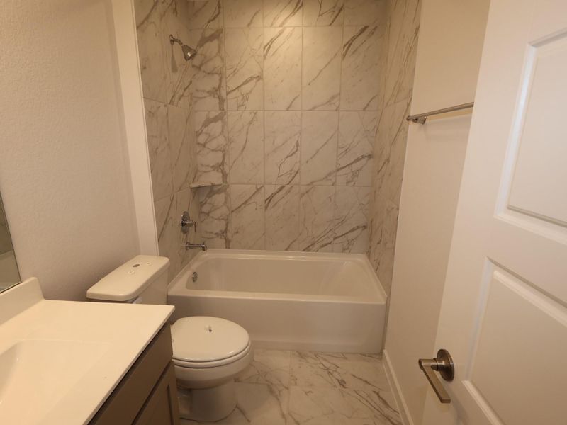 Furnished interior view inside a new home in Marvida, Cypress (Image 7).