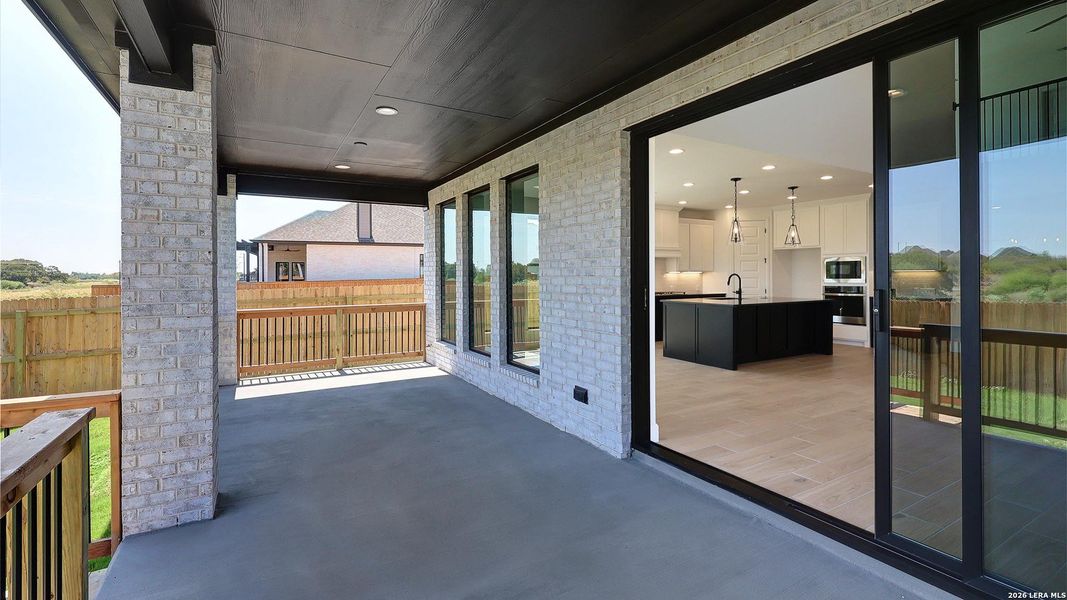 Exterior details and patio area of a home in Alsatian Oaks, Castroville (Image 24). Exterior details and patio area of a home in Alsatian Oaks, Castroville (Image 24).