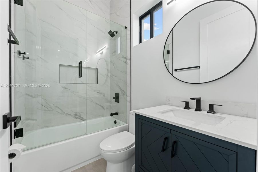 Furnished interior view inside a new home in , Plantation (Image 16).