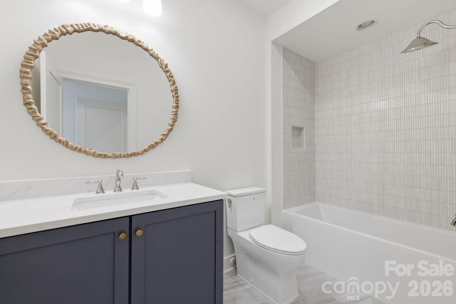 Furnished interior view inside a new home in , Charlotte (Image 18).