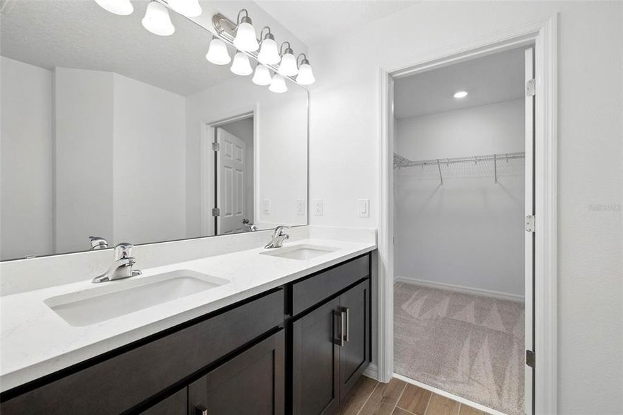 Furnished interior view inside a new home in Beresford Woods, Deland (Image 8).