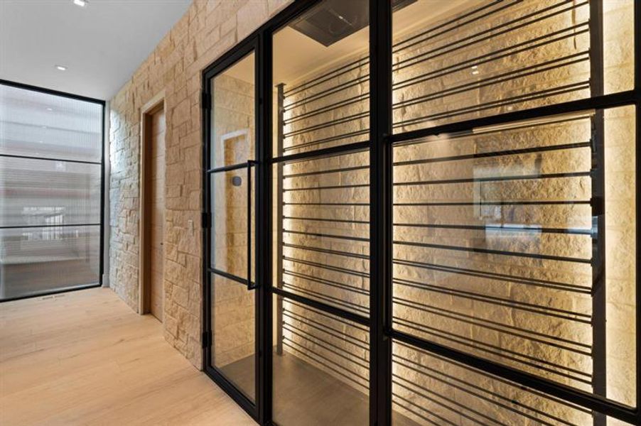 Close-up of interior finishes inside a home in , Atlanta (Image 15).