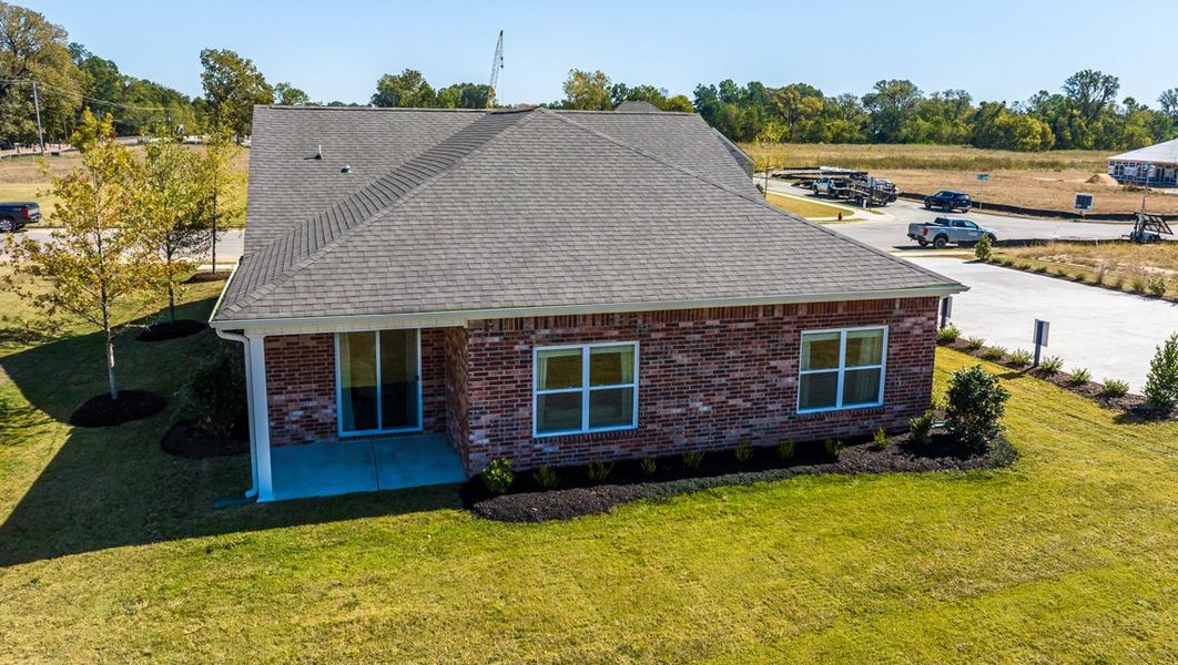 Representative exterior photo of a completed home built from the CALI by D.R. Horton in Morford, Jackson, TN (Image 19).