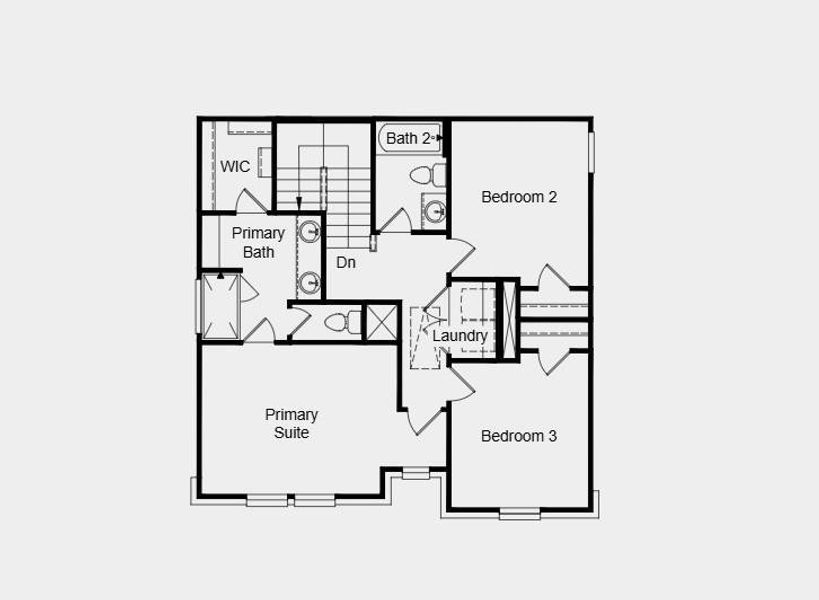2D floor plan layout of this home in North Sky Celina, Celina, TX (Image 4). 2D floor plan layout of this home in North Sky Celina, Celina, TX (Image 4).
