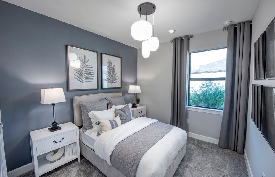 Furnished interior view inside a new home in Del Webb Sunbridge, St. Cloud (Image 37). Furnished interior view inside a new home in Del Webb Sunbridge, St. Cloud (Image 37).