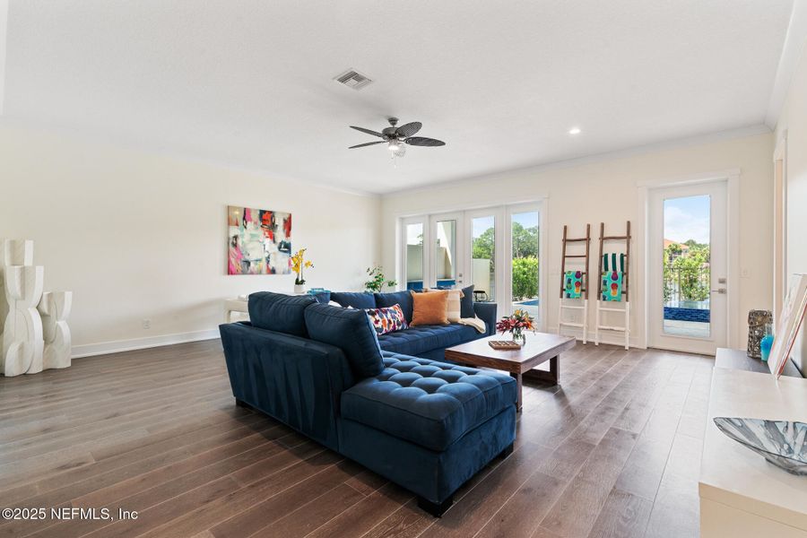 Furnished interior view inside a new home in , Palm Coast (Image 16). Furnished interior view inside a new home in , Palm Coast (Image 16).
