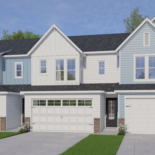 Representative exterior photo of a completed home built from the The Juniper by RobuckHomes in Kennebec Crossing, Angier, NC (Image 32).