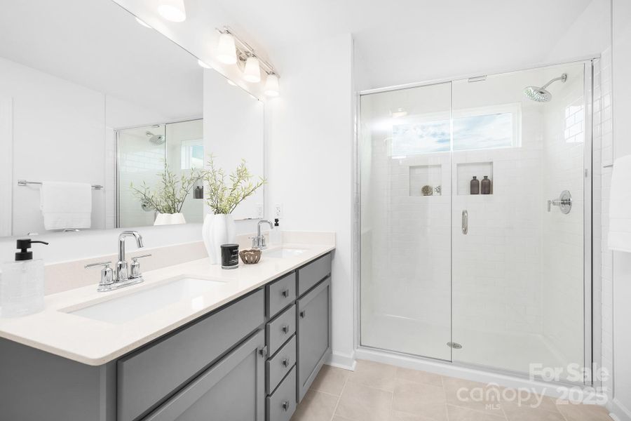 Furnished interior view inside a new home in , New London (Image 10).