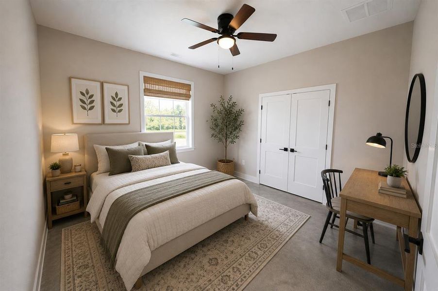 Furnished interior view inside a new home in , Eagle Lake (Image 5). Furnished interior view inside a new home in , Eagle Lake (Image 5).