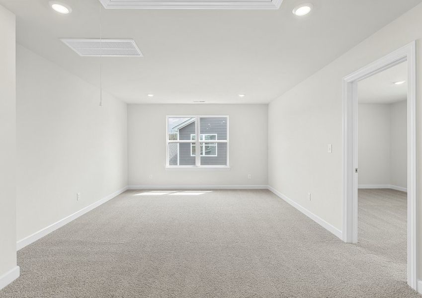Representative unfurnished interior of a home built from the Graham by LGI Homes in Carter's Retreat, Lebanon (Image 6). Representative unfurnished interior of a home built from the Graham by LGI Homes in Carter's Retreat, Lebanon (Image 6).