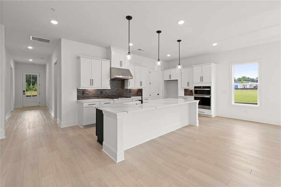 Furnished interior view inside a new home in The Reserve at Bells Ferry, Kennesaw (Image 17).