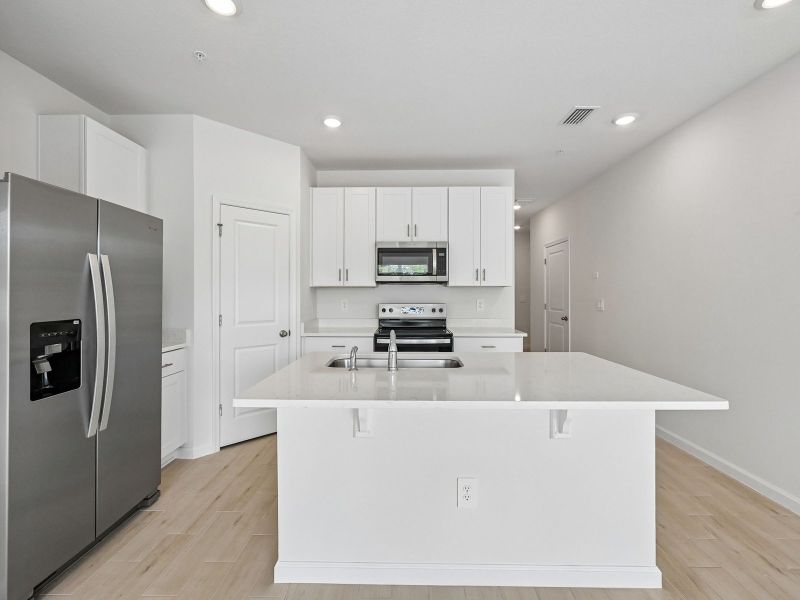 Furnished interior view inside a new home in Tidewater, Fort Pierce (Image 7).