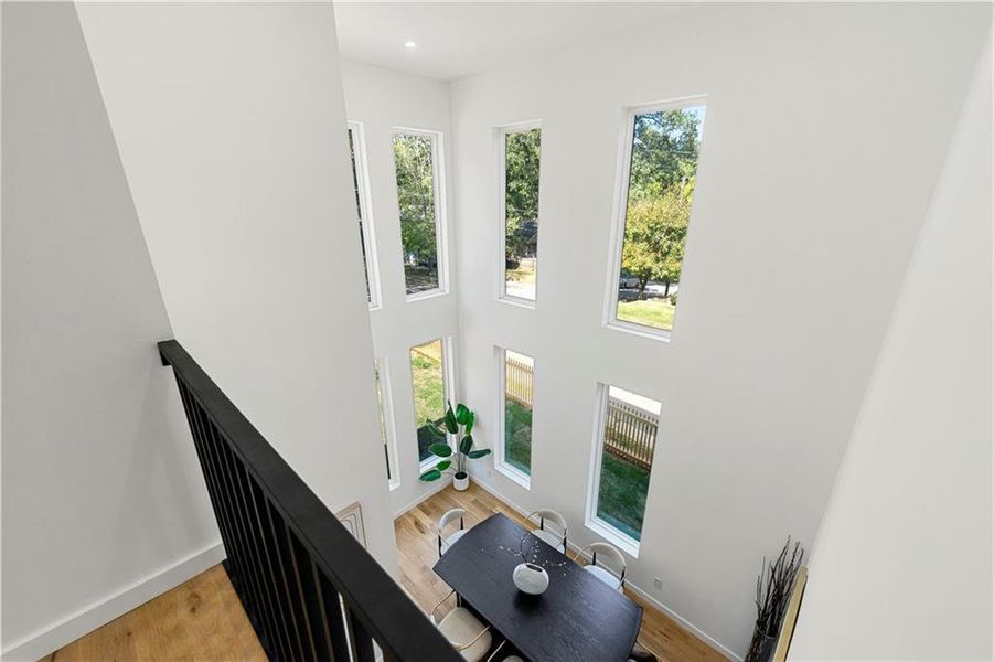 Furnished interior view inside a new home in , Atlanta (Image 15).