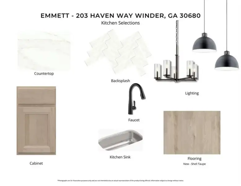 Sample of building materials used in homes in Stonehaven, Winder (Image 3).
