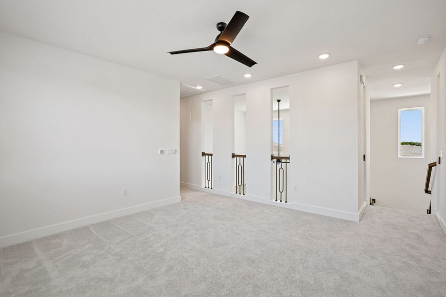 Representative unfurnished interior of a home built from the Denali by Pacesetter Homes in Easton Park, Austin (Image 38).