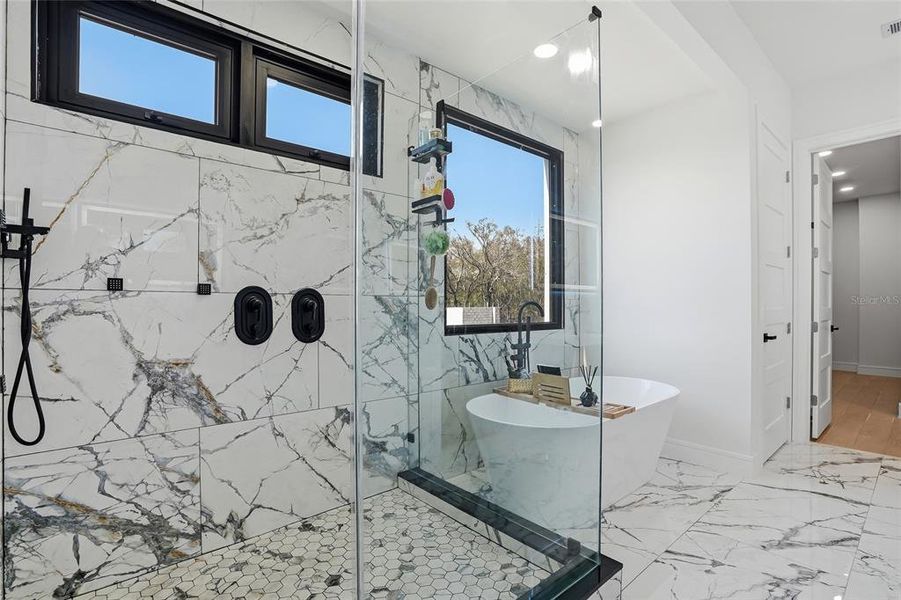 Furnished interior view inside a new home in , Tampa (Image 42).