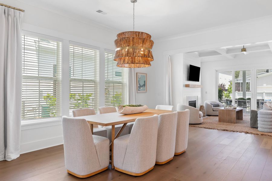 Furnished interior view inside a new home in , Summerville (Image 17).