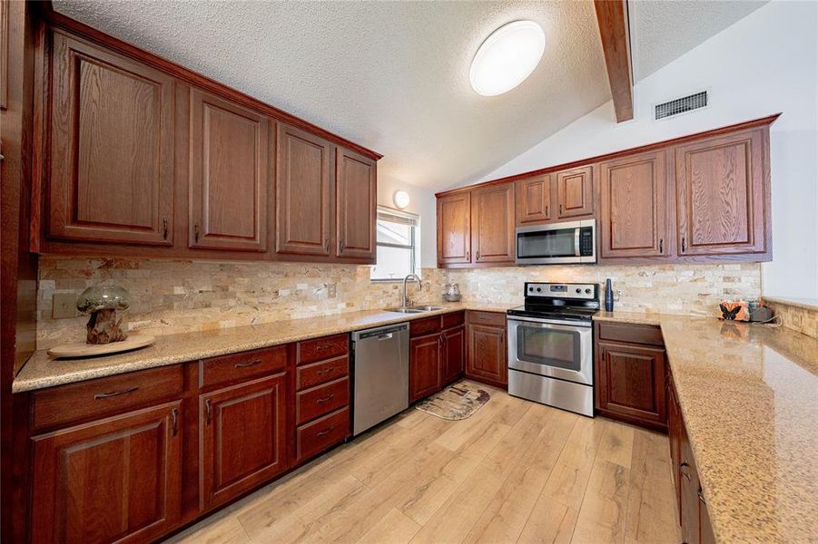 Furnished interior view inside a new home in , Payne Springs (Image 8).