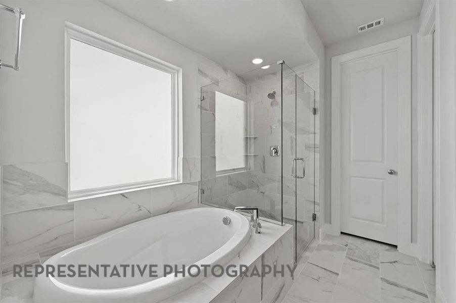 Furnished interior view inside a new home in The Parks at Wilson Creek, Celina (Image 5).