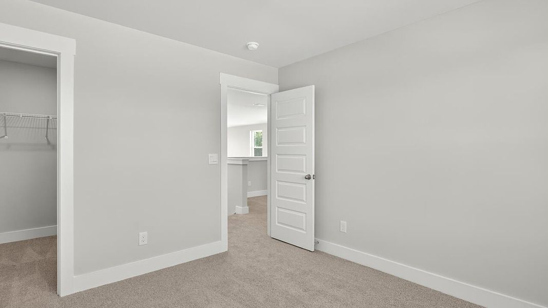 Spacious, unfurnished interior of a new home in Indigo Preserve Townhomes, Leland (Image 32).