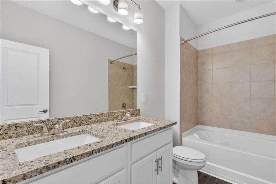 Furnished interior view inside a new home in , South Fulton (Image 4).