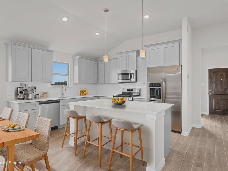 Representative furnished interior of a home built from the Lexington 2012 S by Saratoga Homes in Butler Farms, Liberty Hill (Image 17).