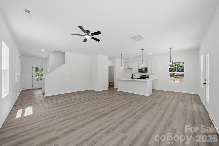 Spacious, unfurnished interior of a new home in , Morganton (Image 15). Spacious, unfurnished interior of a new home in , Morganton (Image 15).