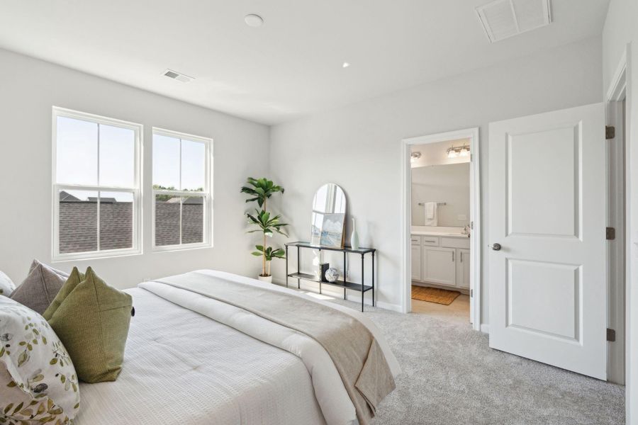 Furnished interior view inside a new home in Nexton, Summerville (Image 29).
