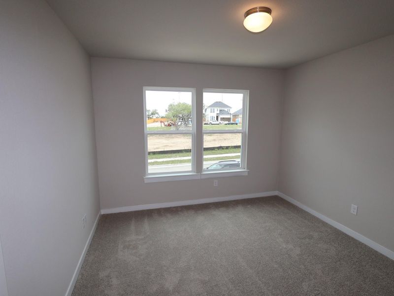 Spacious, unfurnished interior of a new home in Heritage, Dripping Springs (Image 9). Spacious, unfurnished interior of a new home in Heritage, Dripping Springs (Image 9).