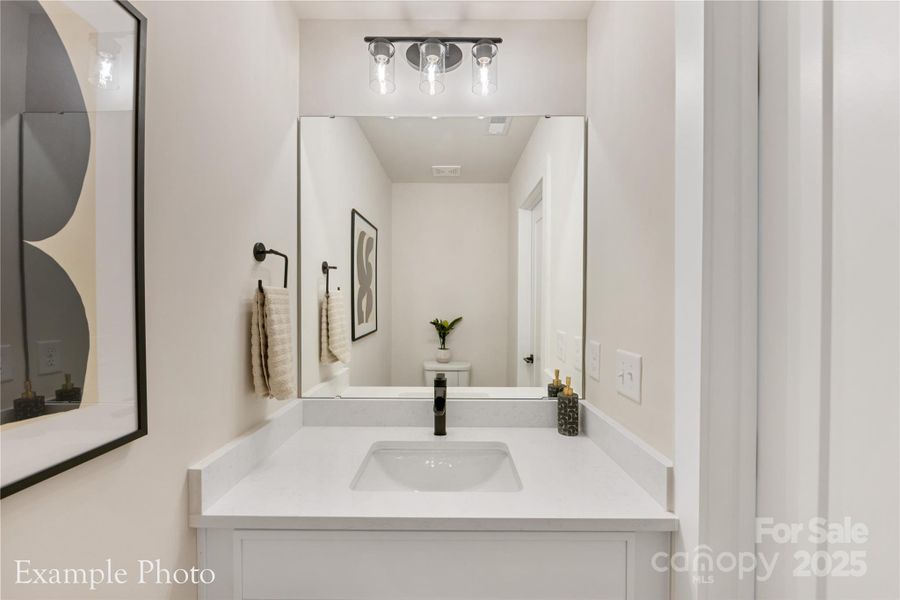 Furnished interior view inside a new home in , Charlotte (Image 24).