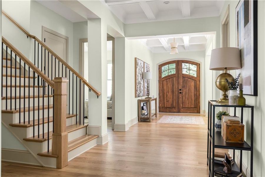Furnished interior view inside a new home in , Woodstock (Image 10).